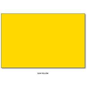Papel de cartolina S Superfine Printing Sun Yellow 176gsm 50 folhas
