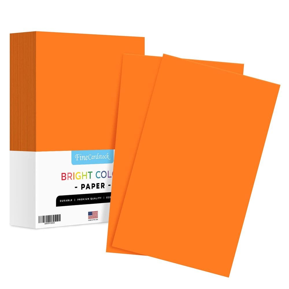 Papel colorido S Impressão superfina Cosmic Orange A4 90gsm