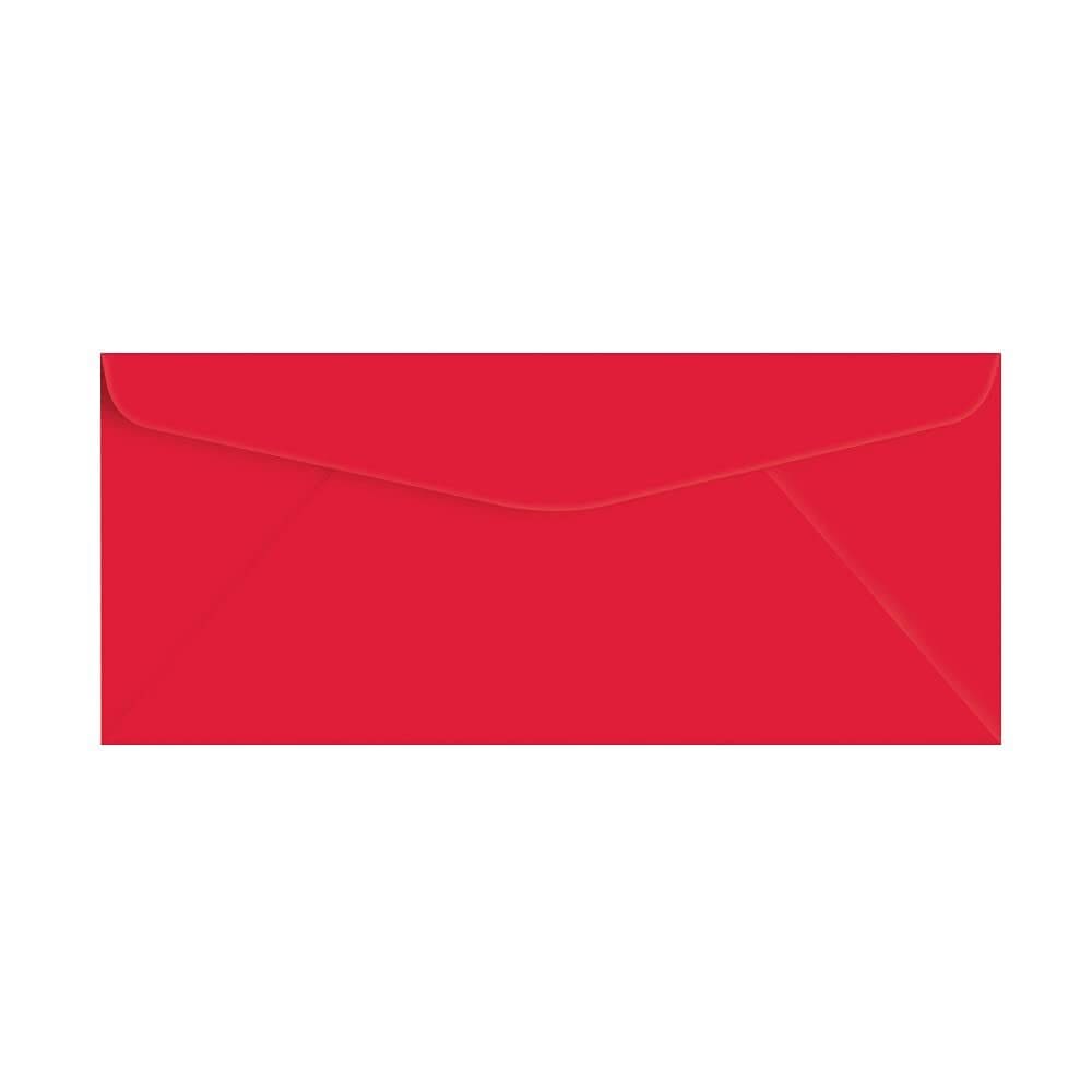 Envelopes S Impressão superfina #10 Vermelha 100 envelopes