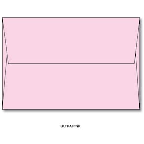Envelopes de cartões comemorativos S Superfine Printing A7 250 unidades