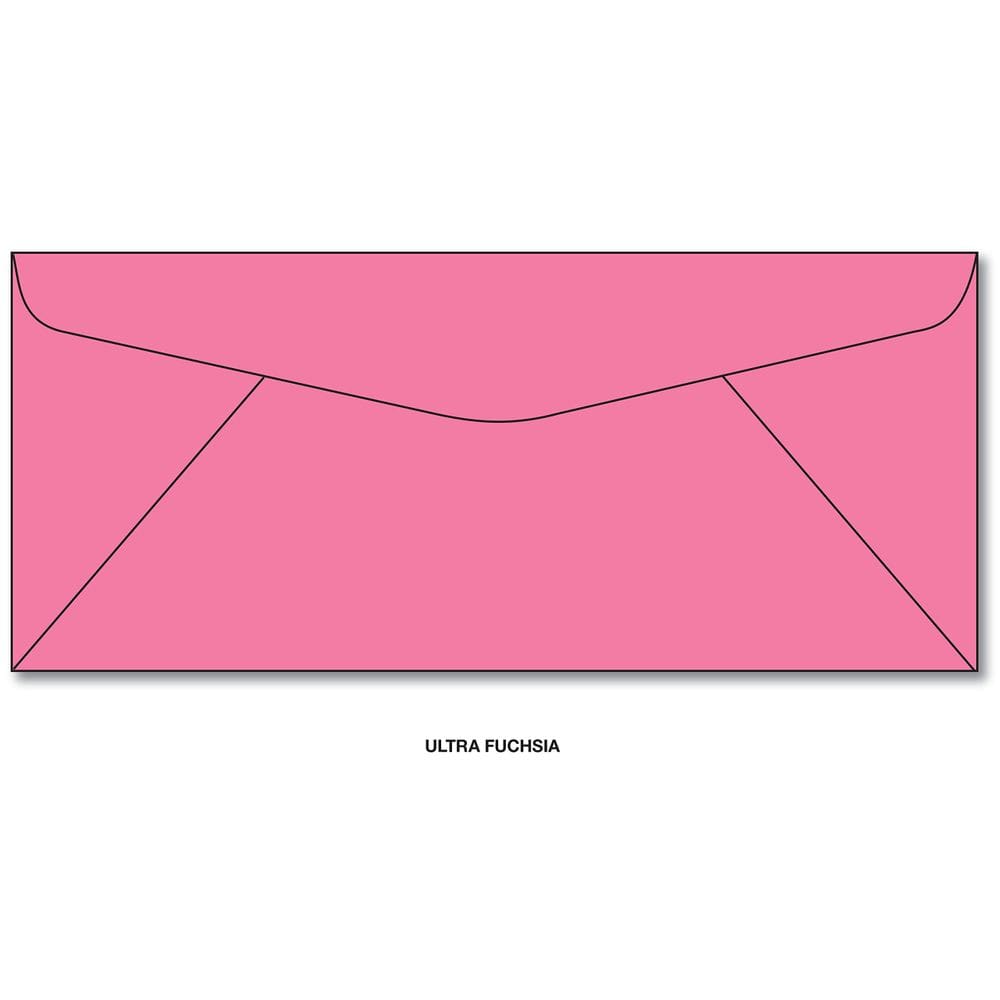 Envelopes S Impressão superfina rosa choque Ultra Fuchsia #10