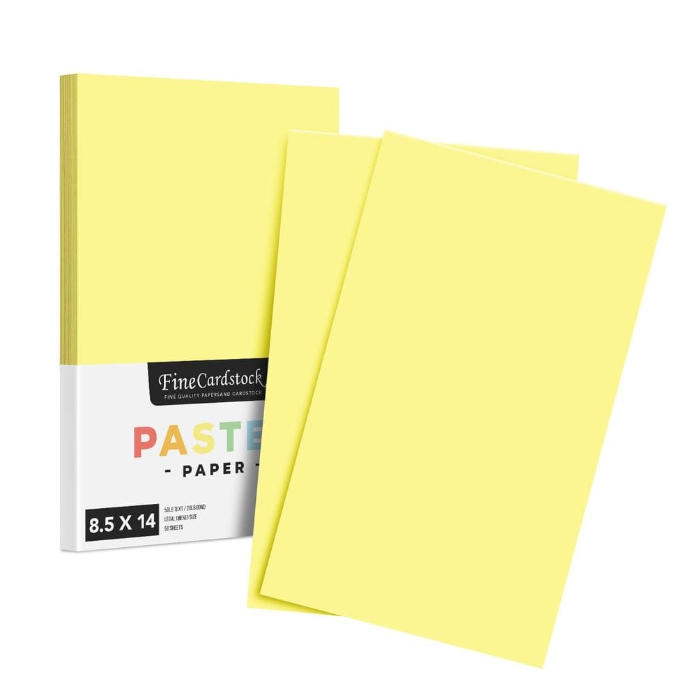 Paper S Superfine Printing Canary Pastel 75gsm 50 folhas