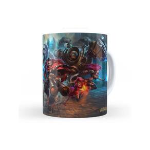 Caneca de ceramica League of Legends 325 Ml Branca