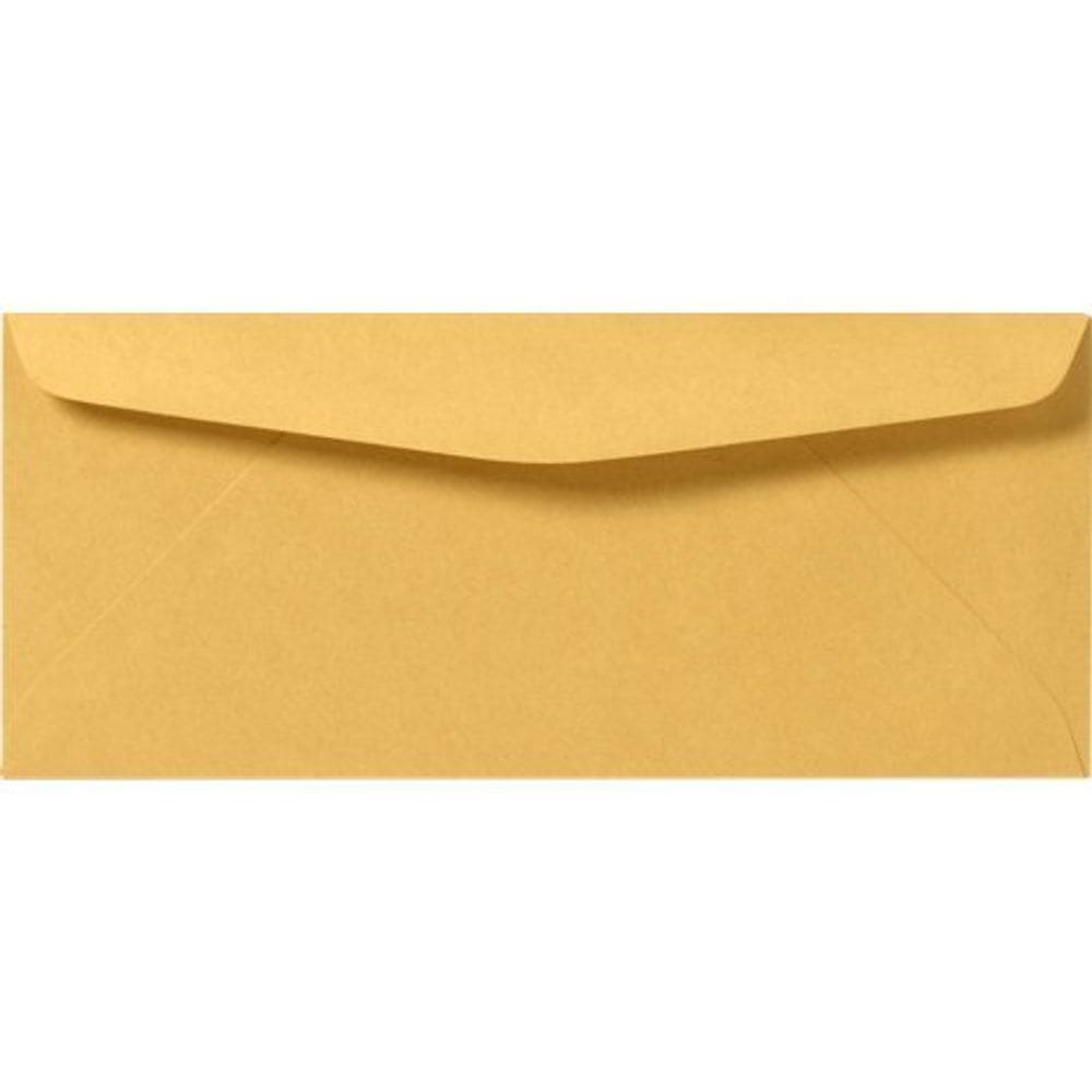 #14 Envelopes regulares Brown Kraft, 5x11,5 polegadas e 50 por pacote