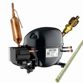 Compressor 1/4 Geladeira Duplex Electrolux A21258101 220v + Kit Solda