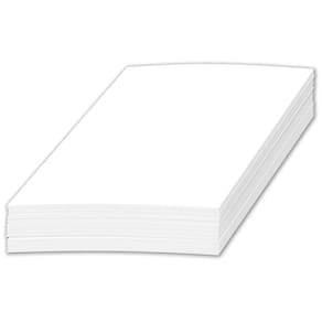 Papel de cópia, impressão superfina, tamanho meia letra, 250 folhas