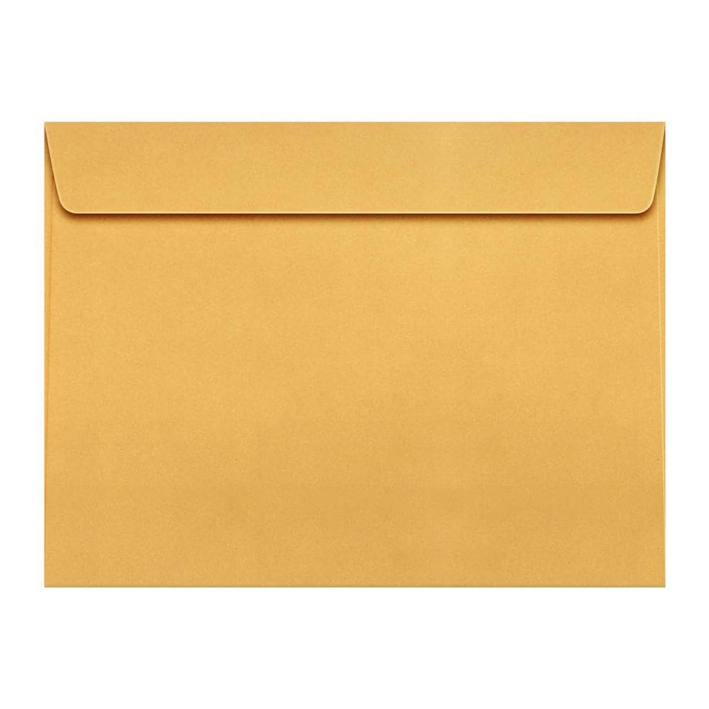 Envelopes de livreto S Impressão superfina 9x12cm Brown Kraft 50