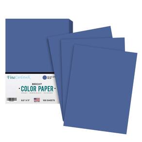 Papel colorido S Impressão superfina 8,5 x 11 polegadas 100 folhas