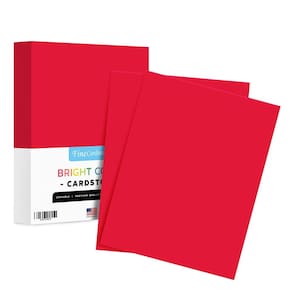 Papel cartolina S Impressão superfina 65 libras 8,5 x 11 polegadas 250 folhas