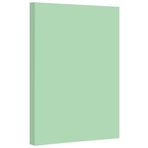 Cartolina S, impressão superfina, verde, 67 libras, 50 folhas, 22x35 cm