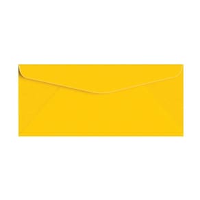 Envelopes S Superfine Printing Gold #10, tamanho comercial, pacote com 50