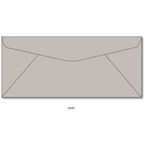 Envelopes S Superfine Printing Grey #10 Tamanho comercial 100