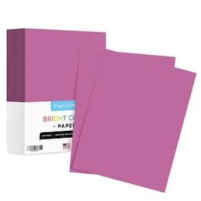 Papel colorido S Impressão superfina 8,5x11 roxo 500 folhas