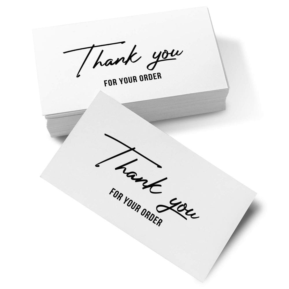Pacote Thank You Business Note Cards S Superfine Printing 500