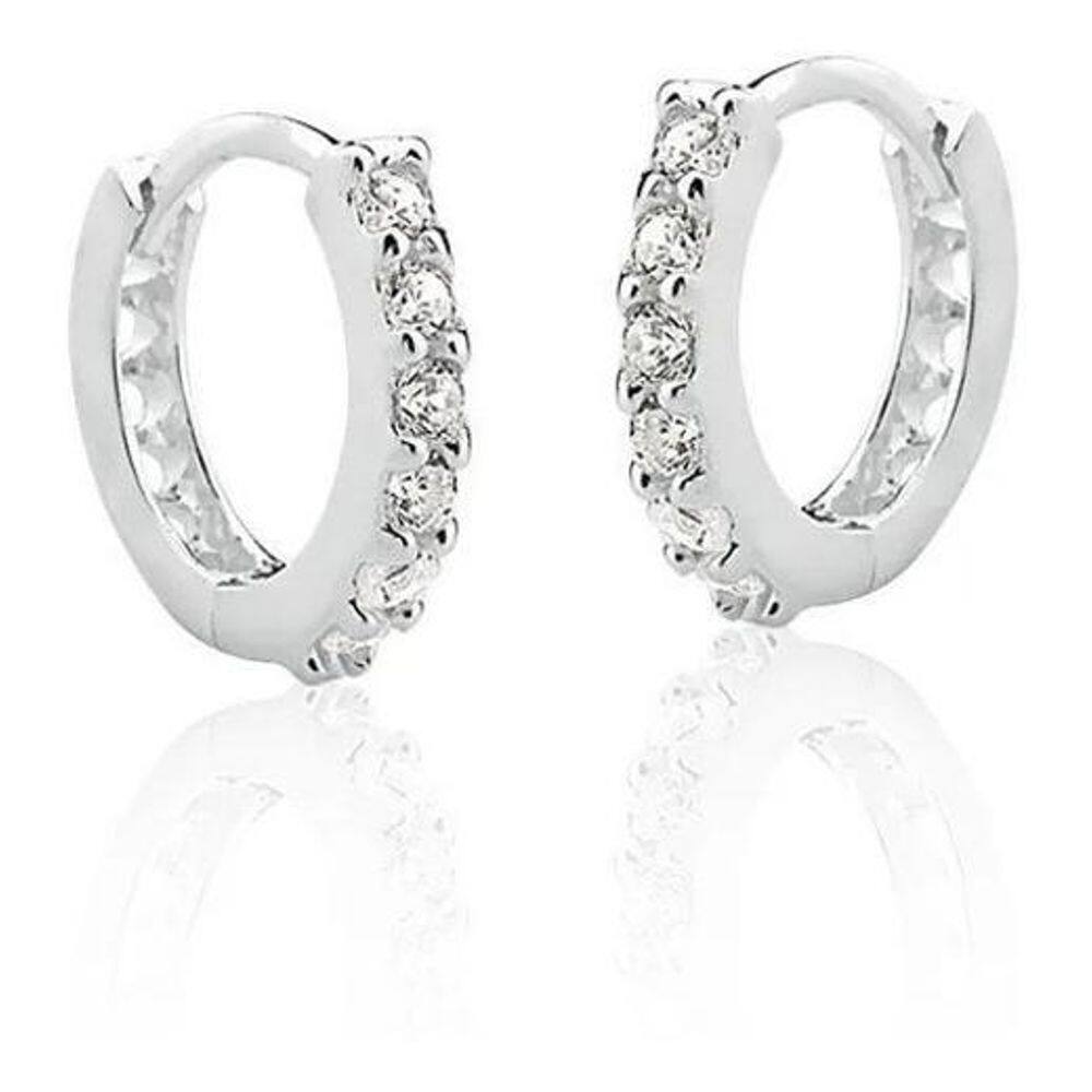 Piercing Brinco Cartilagem Argola - Prateado - 8 Mm