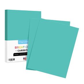 Papel de cartolina S Impressão superfina 65 libras 8,5 x 11 azul marinho