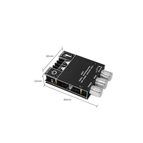 Amplificador 50w x 2 + canal bluetooth 5.0 Estéreo