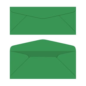 Envelopes para correspondência Gamma Green #10 Business 90gsm, pacote com 50