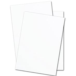 Impressão superfina de papel S 11 x 17 60 libras, branco, 500 folhas