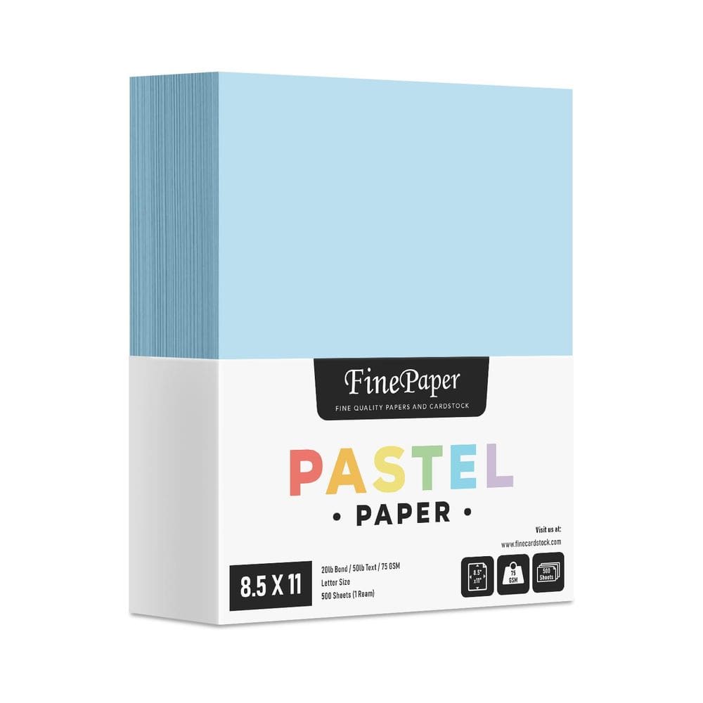 Papel colorido S Impressão superfina 8,5x11 (carta) 75 g/m2 500 folhas