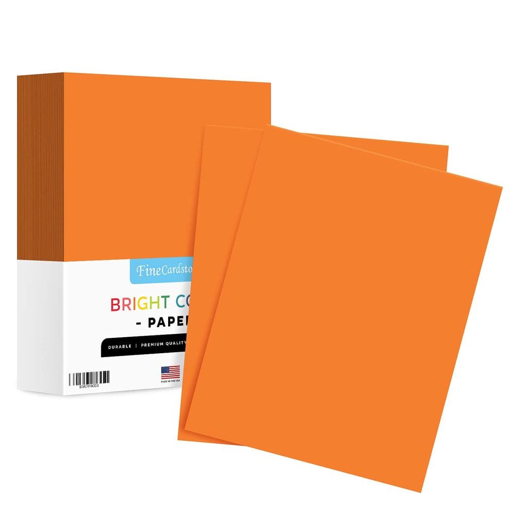 Papel colorido S: impressão superfina, laranja mudo, A4, 90 g/m2, 500 folhas