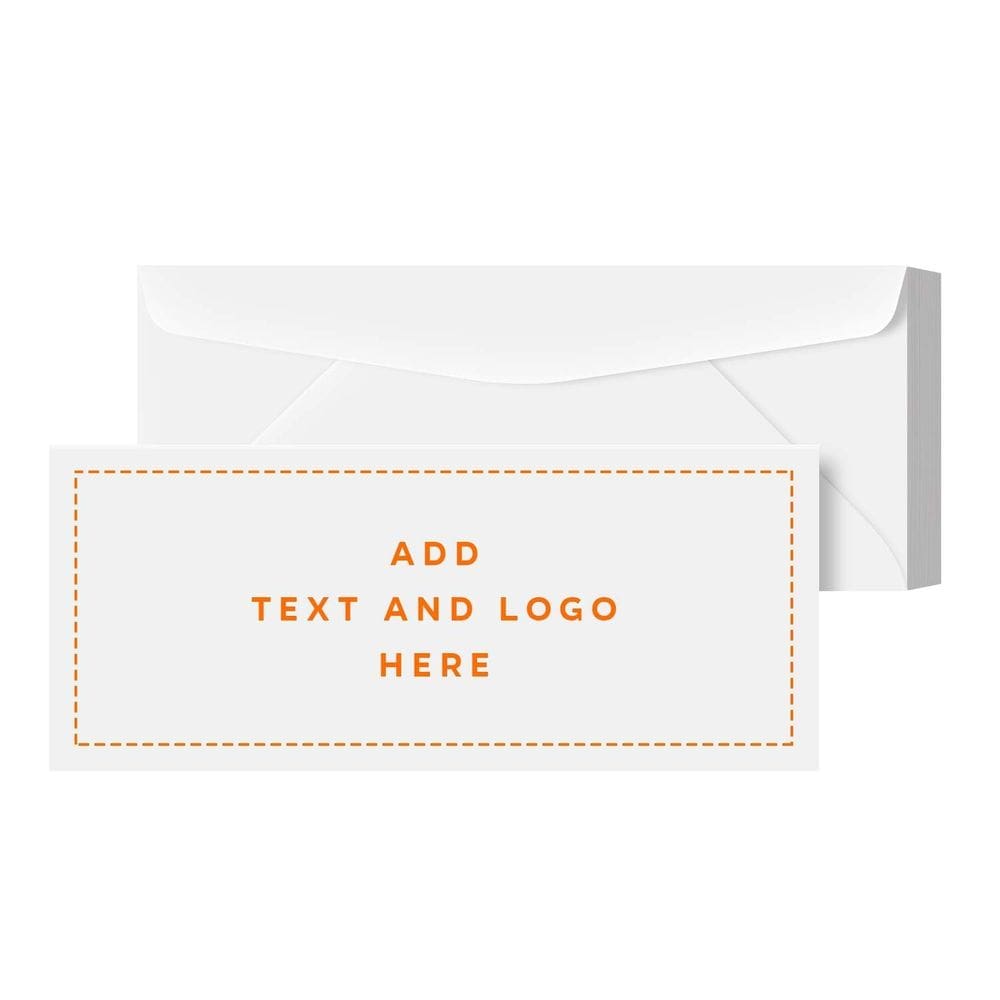 Envelopes comerciais S Superfine Printing #10, pacote 250