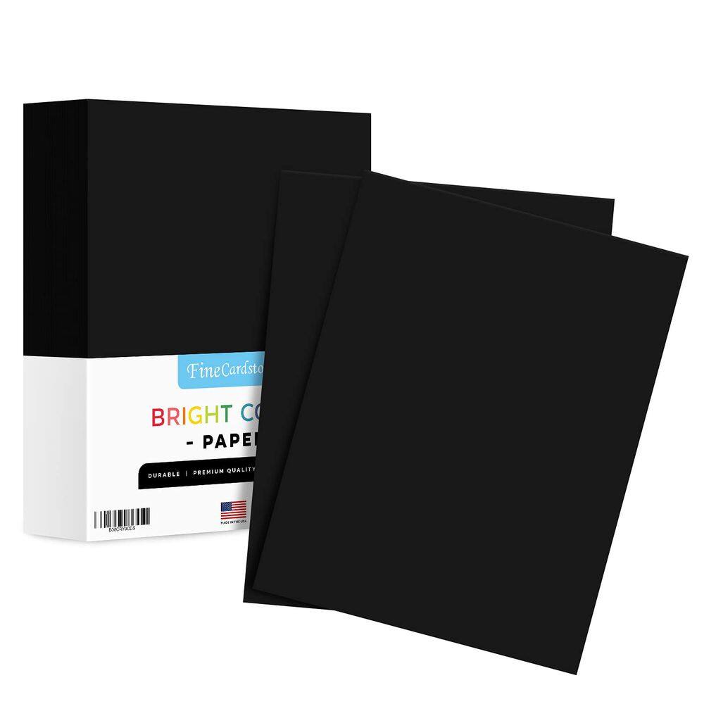 Papel colorido S Impressão superfina Eclipse Black 8,5x11