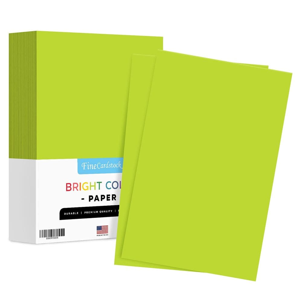 Papel colorido S, impressão superfina, verde terra, 11x17, 24 libras