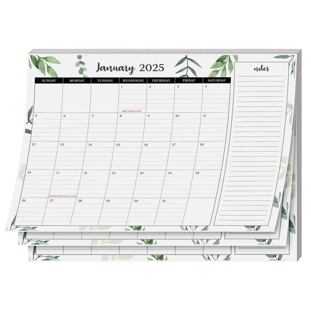 Calendário de mesa S Superfine Printing 2025 anos 30x21cm