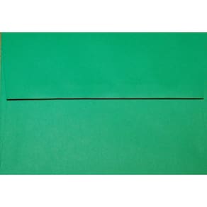 Envelope A2 Verde 4,375 x 5,75 (11,11 x 14,61 cm) Pacote com 50