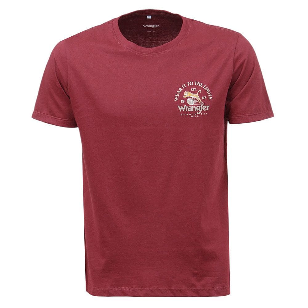Camiseta Masculina Vinho Wrangler 38335
