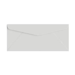 Business Envelopes S Superfine Printing Grey #10 4,12 x 9,52"