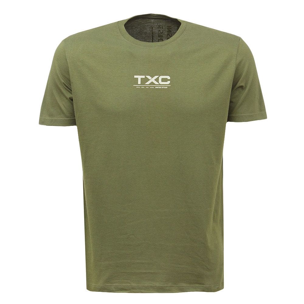 Camiseta Masculina Verde TXC 38315