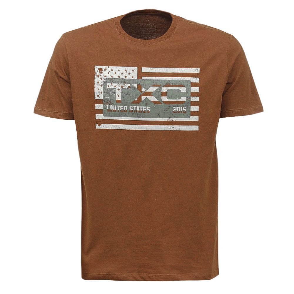 Camiseta Masculina Marrom TXC 38307