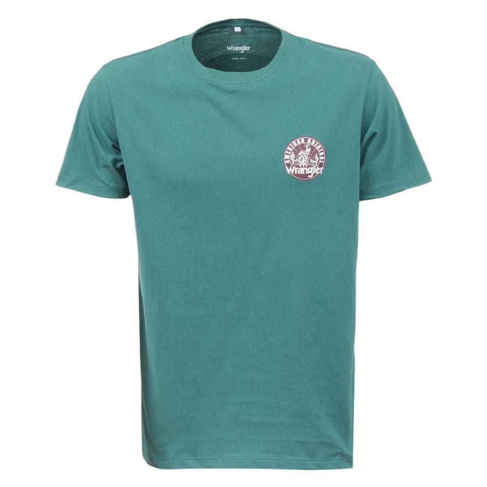 Camiseta Masculina Verde Wrangler 37995