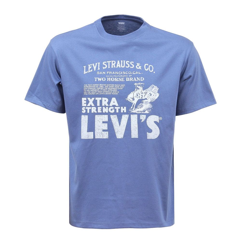 Camiseta Masculina Azul Levi`s 37589