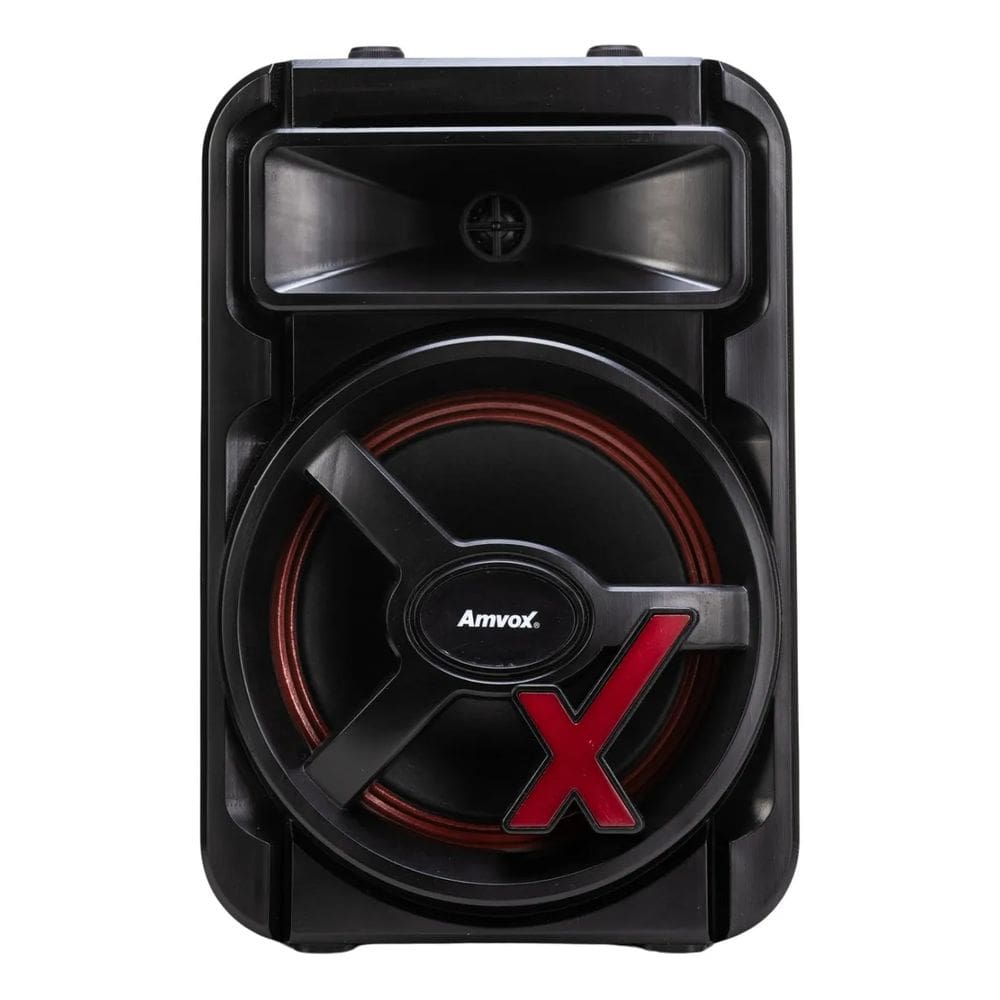 Caixa de Som Amplificada Aca 251 New x 250w Rms, Bluetooth, Rádio Fm, Usb Amvox Bivolt