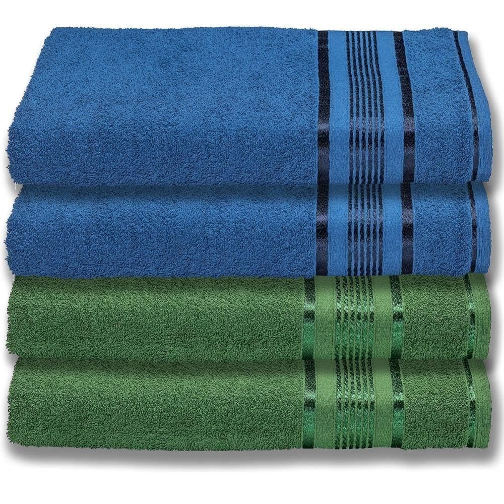 8 Toalhas Super Gigante Grossa Abraça O Corpão 80x180 Egito Az+vd