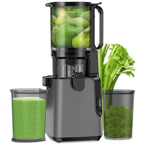 Espremedor de Sucos com Funil Extra Largo de 15,5 cm, Pressão Fria para Frutas e Vegetais Inteiros, 350W, Profissional, Ypone.