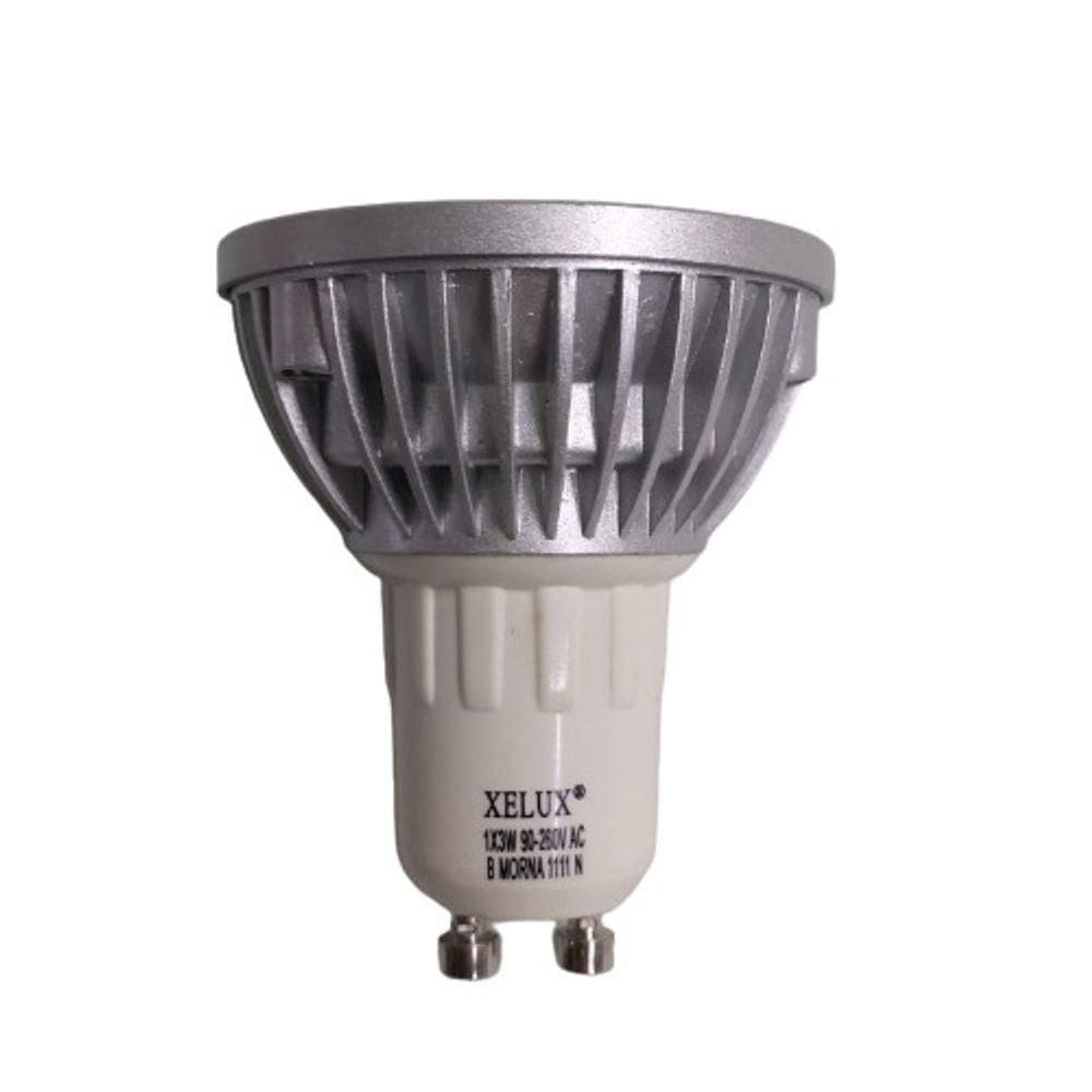 Lâmpada De Led Dicróica Mr16 Gu10 3w Bivolt