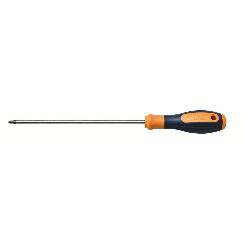 Chave De Fenda Ponta Cruzada Em Aço Cromo Vanádio 5x200 Mm (3/16x8&quot;) Tramontina Pro Tramontina