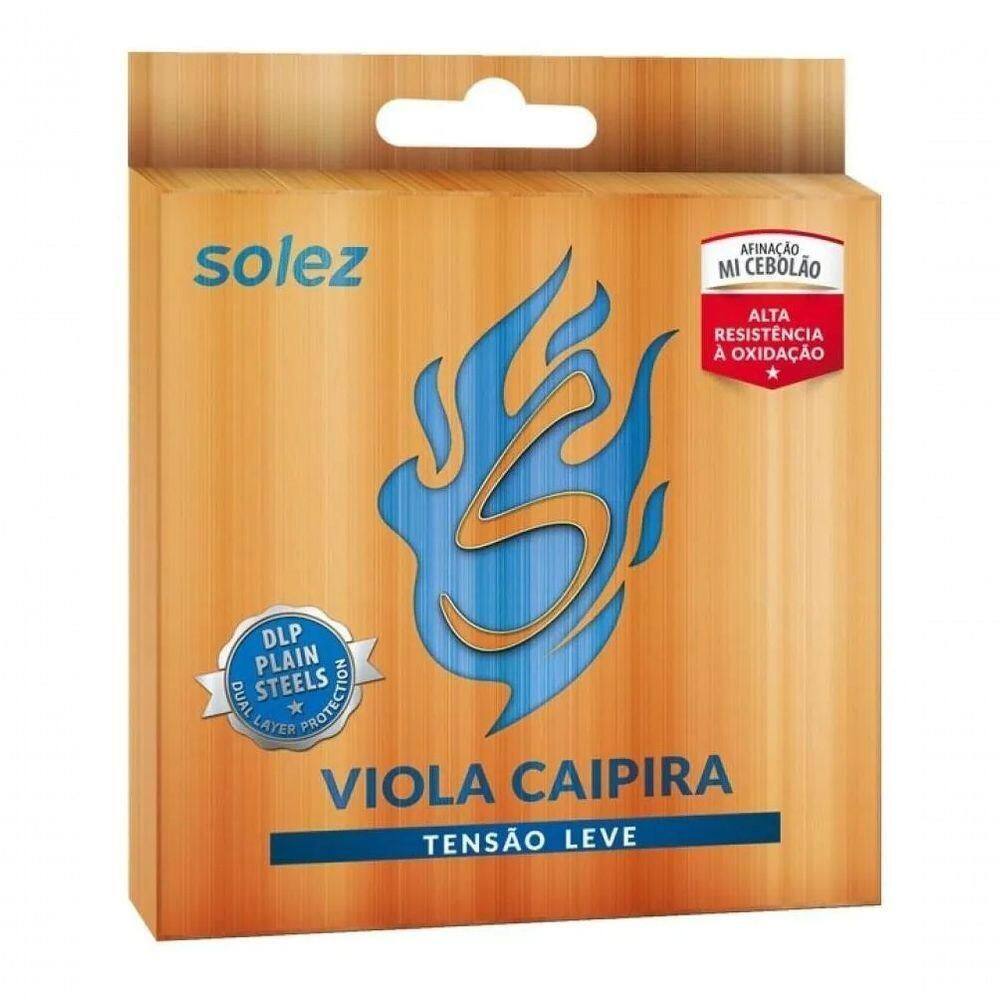 Encordoamento P-viola Niquel Tensão Leve Solez Slvc Tl