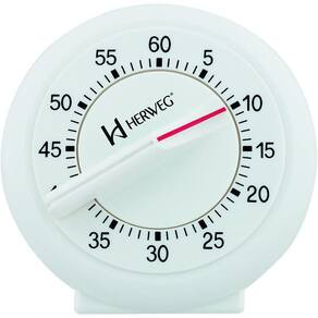 Timer Cronômetro Temporizador Com Alarme Forte De Corda 3203 Branco