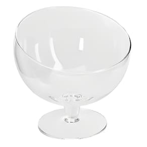Taça Boca Torta, Bomboniere Vidro 19X14cm 1,8L
