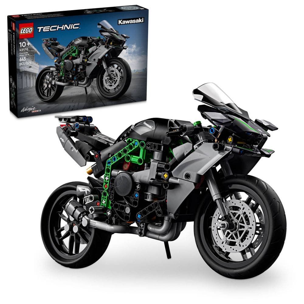 Lego Technic Kawasaki Ninja H2R 643 Peças