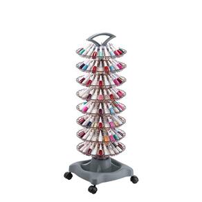 Carrinho Auxiliar Manicure 160 Esmaltes Cinza Dompel Style