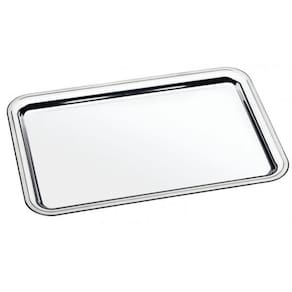 Bandeja Retangular Tramontina Buena Em Aço Inox 49x33 Cm