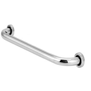 Barra Corrimão Apoio Reta Aluminio 40 Cm Para Banheiro