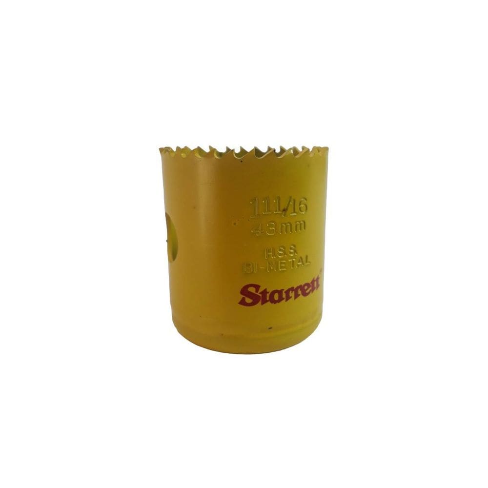 Serra Copo Aço Rápido Hss 43 Mm Starrett