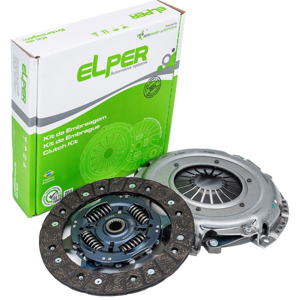 Kit De Embreagem Ecosport 1.6 16V 2013 A 2019 / Fiesta 1.5 16V 2011 A 2019 / Fiesta 1.6 16V 2010 A 2023 / Focus 1.6 16V 2010 A 2022 - Elper 70331